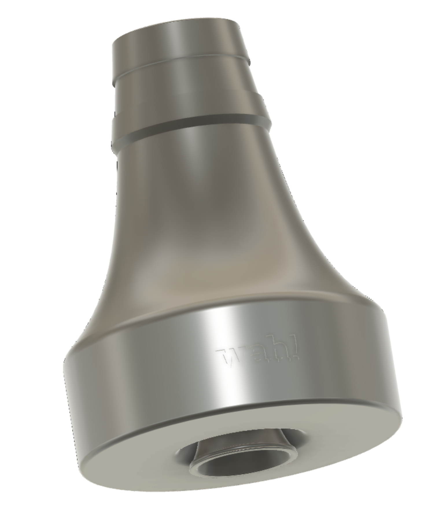 STL file Wah type trumpet mute with shank・3D printer model to download